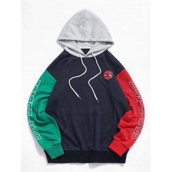 Marvel Spider-Man Letter Print Contrast Hoodie, Midnight blue
Marvel Spider-Man Letter Print Contrast Hoodie, Midnight blue