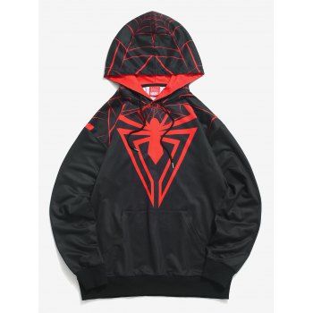 Marvel Spider-Man Web Print Pullover Hoodie, Black
Marvel Spider-Man Web Print Pullover Hoodie, Black