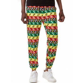 African Pattern Bohemian Pants Allover Print Drawstring Ethnic Style Pants, Green
African Pattern Bohemian Pants Allover Print Drawstring Ethnic Style Pants, Green
