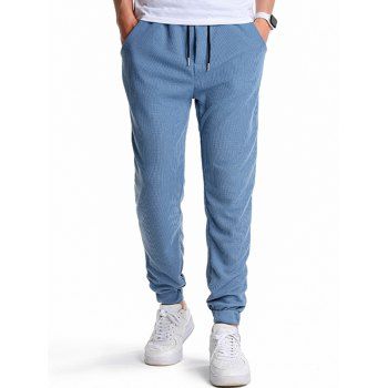 Textured Plain Sweatpants Drawstring Elastic Waist Pockets Sport Jogger Pants, Sky blue
Textured Plain Sweatpants Drawstring Elastic Waist Pockets Sport Jogger Pants, Sky blue