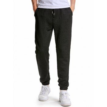 Letter Textures Sport Sweatpants Drawstring Elastic Waist Pockets Jogger Pants, Black
Letter Textures Sport Sweatpants Drawstring Elastic Waist Pockets Jogger Pants, Black