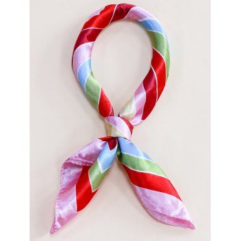 Convertible Square Scarf Contrast Colorblock Geometric Print Trendy Head Scarf, Light pink
Convertible Square Scarf Contrast Colorblock Geometric Print Trendy Head Scarf, Light pink