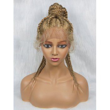 Women Lace Front Braids None Bang Long Heat Resistance Synthetic Wig, Multicolor a
Women Lace Front Braids None Bang Long Heat Resistance Synthetic Wig, Multicolor a