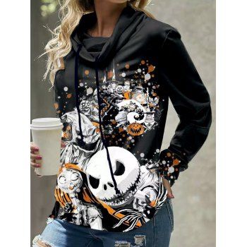 Halloween Devil Polka Dots Print Graphic Sweatshirt Drawstring Turtleneck Sweatshirt, Multicolor a
Halloween Devil Polka Dots Print Graphic Sweatshirt Drawstring Turtleneck Sweatshirt, Multicolor a