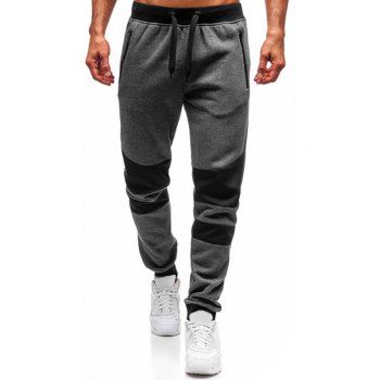 Colorblock Panel Jogger Sweatpants Drawstring Elastic Waist Beam Feet Sport Pants, Dark gray
Colorblock Panel Jogger Sweatpants Drawstring Elastic Waist Beam Feet Sport Pants, Dark gray