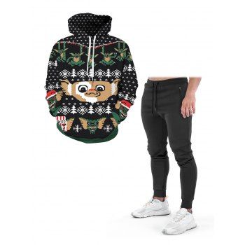 Christmas Tree Snowflake Animal Print Drawstring Hoodie And Elastic Waist Sport Jogger Sweatpants Outfit, Black
Christmas Tree Snowflake Animal Print Drawstring Hoodie And Elastic Waist Sport Jogger Sweatpants Outfit, Black