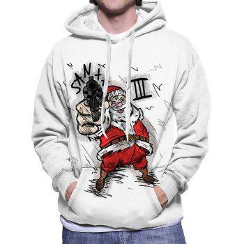 Christmas Hoodie Santa Claus With Pistol Pattern Drawstring Long Sleeve Sweatshirt With Hood, Multicolor
Christmas Hoodie Santa Claus With Pistol Pattern Drawstring Long Sleeve Sweatshirt With Hood, Multicolor