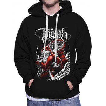 Christmas Hoodie Skeleton Santa Claus Pattern Drawsring Long Sleeve Sweatshirt With Hood, Multicolor
Christmas Hoodie Skeleton Santa Claus Pattern Drawsring Long Sleeve Sweatshirt With Hood, Multicolor