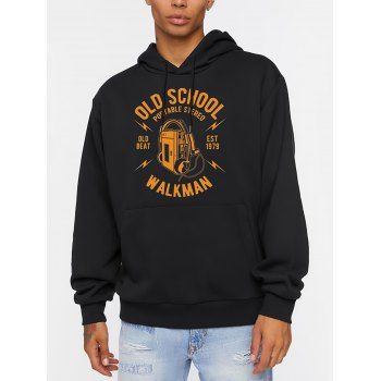 Graphic Hoodie Drawstring Kangaroo Pocket Long Sleeve Sweatshirt With Hood, Black
Graphic Hoodie Drawstring Kangaroo Pocket Long Sleeve Sweatshirt With Hood, Black