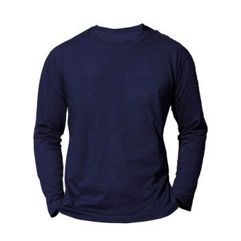 Cross Wings Figure Slogan Print Graphic T-shirt Long Sleeve Round Neck Casual Tee, Blue
Cross Wings Figure Slogan Print Graphic T-shirt Long Sleeve Round Neck Casual Tee, Blue