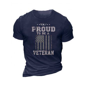 American Flag Letter Print T Shirt Patriotic Round Neck Short Sleeve Tee, Deep blue
American Flag Letter Print T Shirt Patriotic Round Neck Short Sleeve Tee, Deep blue