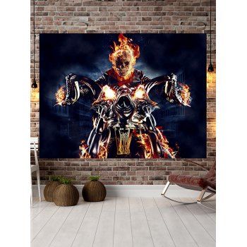 Halloween Decoration Fire Skeleton Motorcycle Print Hanging Wall Tapestry, Multicolor a
Halloween Decoration Fire Skeleton Motorcycle Print Hanging Wall Tapestry, Multicolor a
