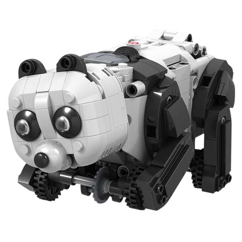 7108 Electric Panda Imitating Crawling Posture Automatic Obstacle Avoidance Building Blocks 427PCS, Black
7108 Electric Panda Imitating Crawling Posture Automatic Obstacle Avoidance Building Blocks 427PCS, Black