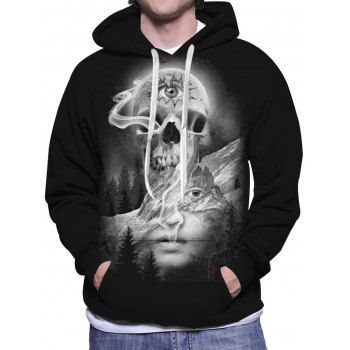 Skull Tree Printed Hoodie Kangaroo Pocket Drawstring Long Sleeve Pullover Sweatshirt With Hood, Multicolor
Skull Tree Printed Hoodie Kangaroo Pocket Drawstring Long Sleeve Pullover Sweatshirt With Hood, Multicolor