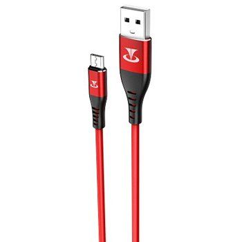 

Teclast TL - H10M - R High-elastic Anti-freeze Data Cable for Android, Lava red