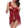 Off Bellziva Women Sexy Lace See Through Teddy Lingerie Two