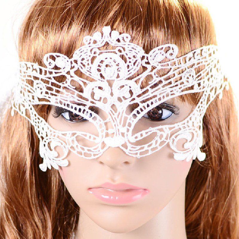 

Yeduo Black Sexy Lady Lace Mask for Masquerade Halloween Party Fancy Dress Costume, Snow white