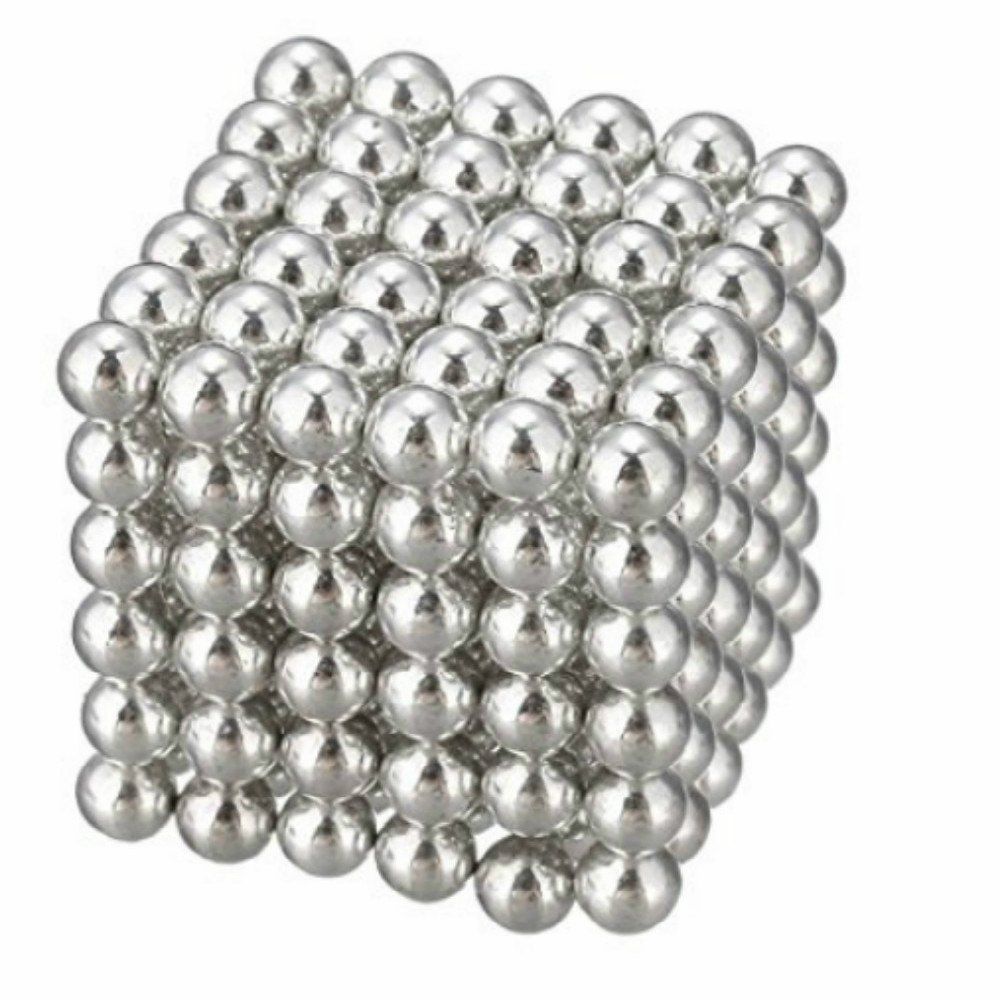Wholesale 5mm216 Pcs magnetic balls, Silver