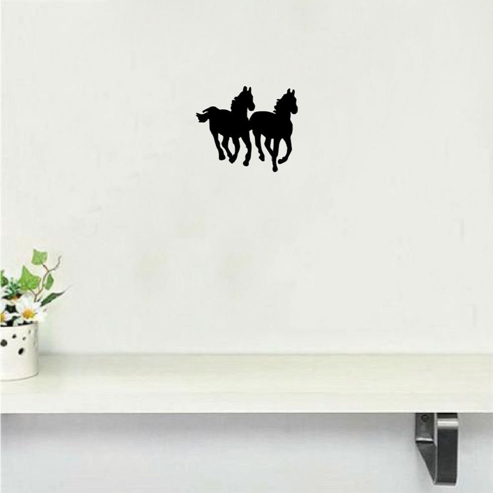 DSU Horse Silhouette Wall Sticker Cartoon Animal Viny Wall Decal Home Decor, Black 
DSU Horse Silhouette Wall Sticker Cartoon Animal Viny Wall Decal Home Decor, Black