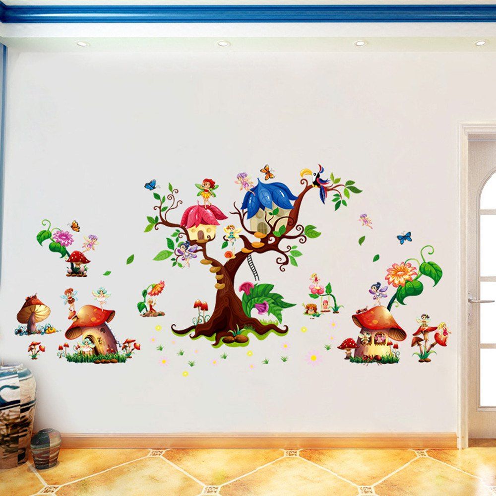 3D Cartoon Wall Stickers Creative New Flower Decoration, Multi
3D Cartoon Wall Stickers Creative New Flower Decoration, Multi