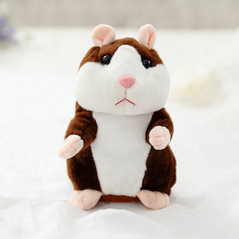 Shaking Nods To Learn To Speak Can Walk Electric Hamsters, Deep brown