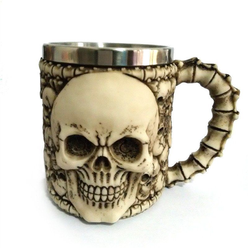3D Stainless Steel Cup Coffee Mug, Multi-e