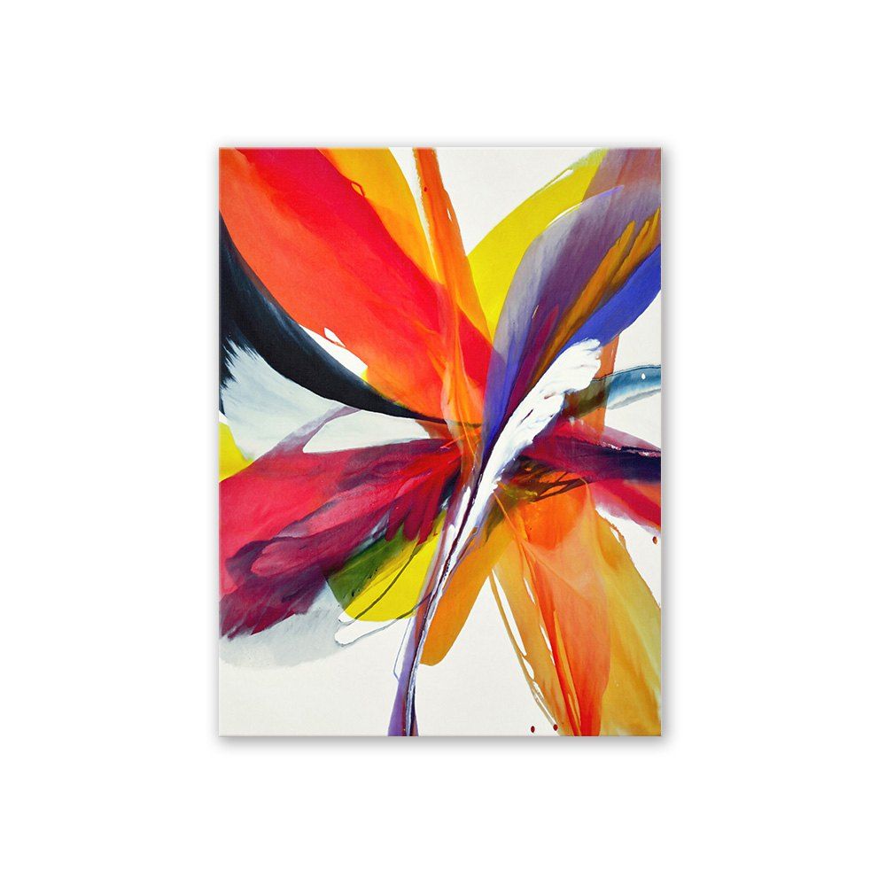 Dresslily Photo Gallery W Abstract Art Unframed Wall Canvas