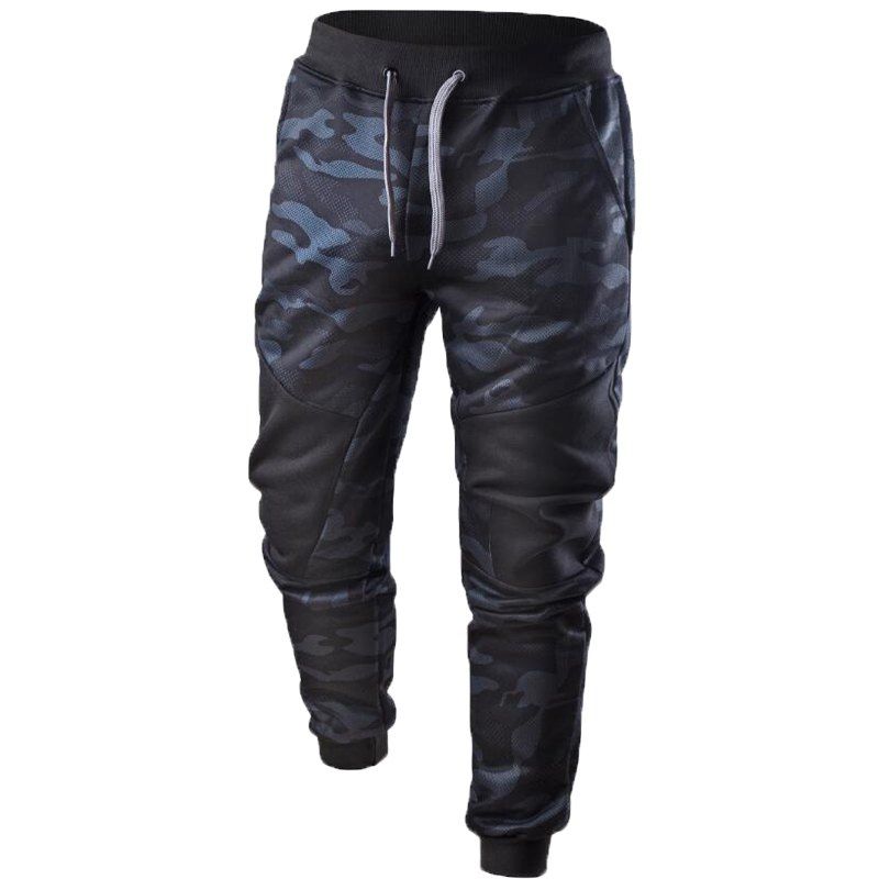 Camouflage Feet Foreign Trade Casual Pants Men's Personality Stitching Trousers, Black
Camouflage Feet Foreign Trade Casual Pants Men's Personality Stitching Trousers, Black