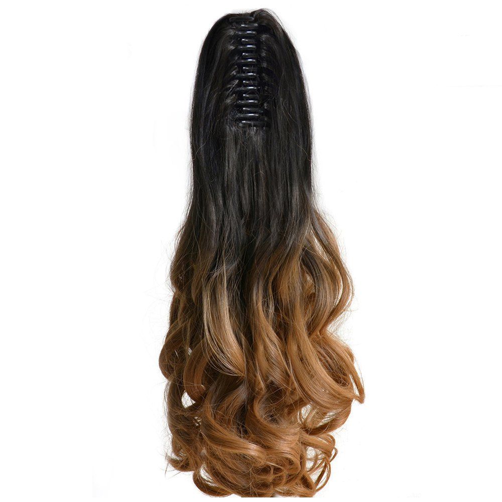 

TODO 20 inch Ombre Claw 7-piece 16-clip Synthetic Hair Extensions, Ombre 3100b/1001#