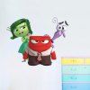 Good Quality Colorful Cartoon Character Pattern Removeable Wall Sticker - multicolore 