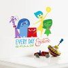 Good Quality Colorful Cartoon Character Letter Pattern Removeable Wall Sticker - multicolore 