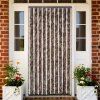 Insect Curtain 90 x 220 cm Brown-Beige   240571 - Brun 