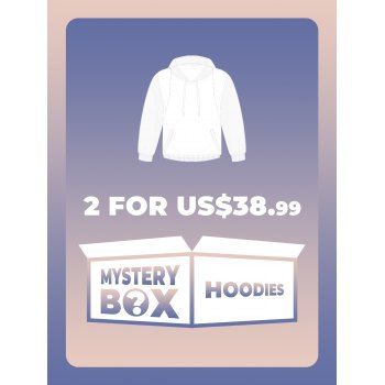 

DRESSLILY MYSTERY BOX of 2 Men Hoodies, Multicolor