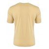 T-shirt D'Eté de Base Simple Décontracté en Coton à Manches Courtes - Jaune clair S