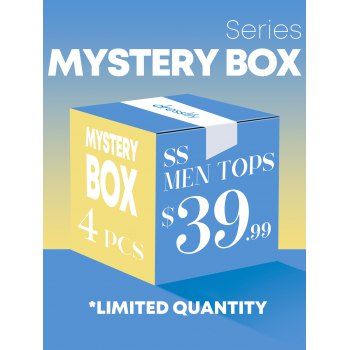 

MYSTERY BOX Of 4Pcs MEN TOPS, Multicolor