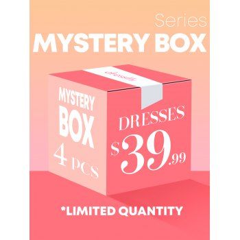 

MYSTERY BOX Of 4Pcs DRESSES, Multicolor