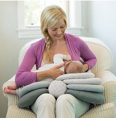 

JJOVCE Breastfeeding Multi-function Adjustable Height Pillow, Bbk floor mat