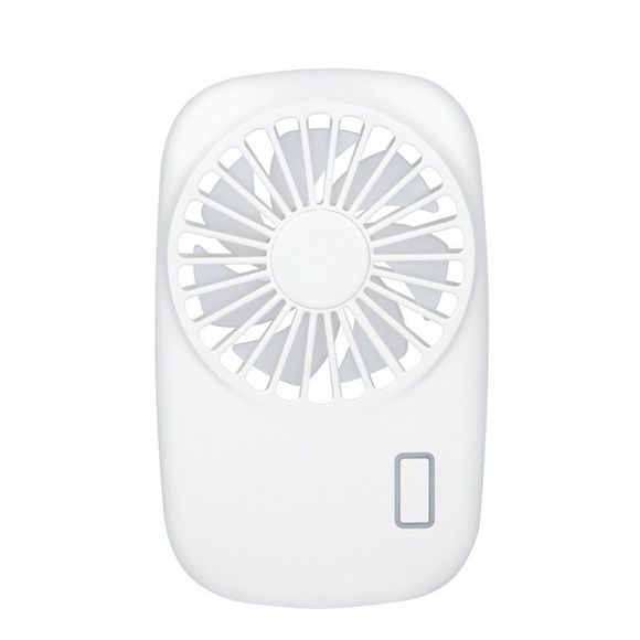 Ventilateur d'été ventilateur de charge usb portable petit ventilateur - Blanc 