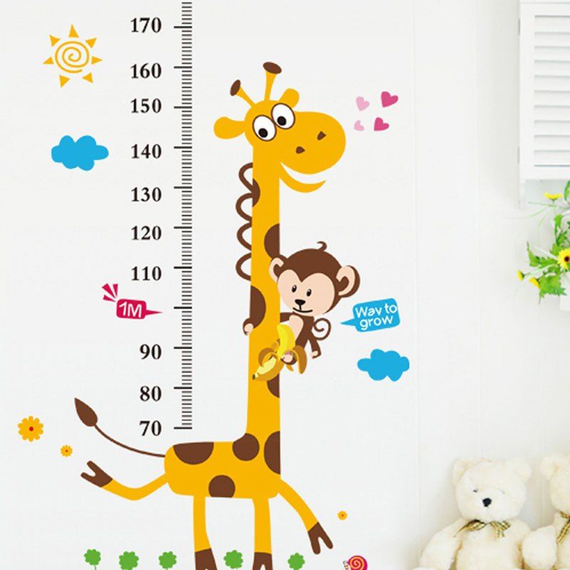 

Cute Giraffe Children Self-adhesive Decorative Wall Stickers, C10-am805