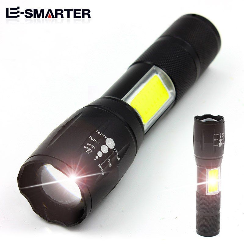 

Strong Light Flashlight T6 L2 Mini Glare Zoom Tactical Flashlight Led Flashlight 10W [T6 Lamp Head, Original reprint [t6 bulb] (single flashlight)