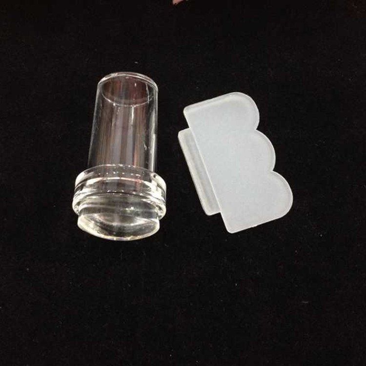 

Nail Seal Manicure Transparent Nail Print Template with Seal Manicure DIY Steel Plate Printing