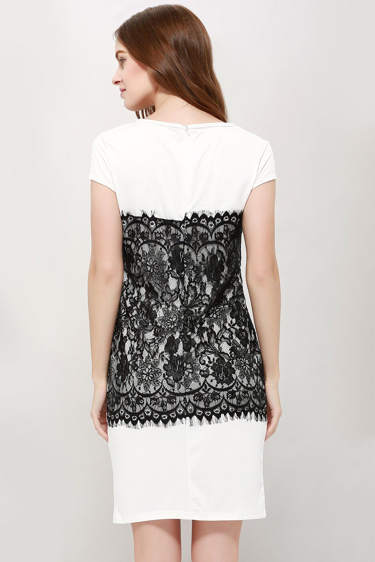 round collar frock