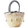 Cute Drawstring and Weaving Design Tote Bag For Women - Or Clair 