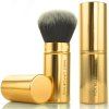 Cosmetic multifonctions télescopique design Couvercle ronde fibre Blush Brush - d'or 