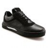 Stylish Splicing and Black Color Design Men's Casual Shoes - Noir 40