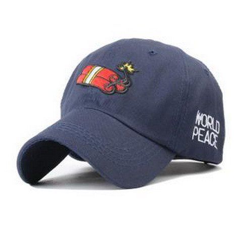 Stylish Explosive and Letter Embroidery Men's Baseball Cap - Cadetblue 