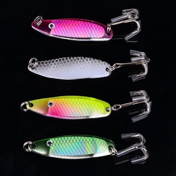 

High Quality 8PCS 5CM Bionic Bait Artificial Fishing Lure with Hook, Colormix