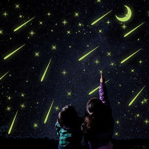 17 Off 2019 Stylish Meteor Shower Night Sky Ceiling Bedroom
