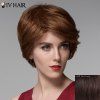 Mode Human Side Hair Bang Curly perruque courte pour les femmes - 6/99j 