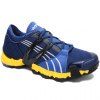 Fashionable Round Toe and Lace-Up Design Sneakers For Men - Bleu 44